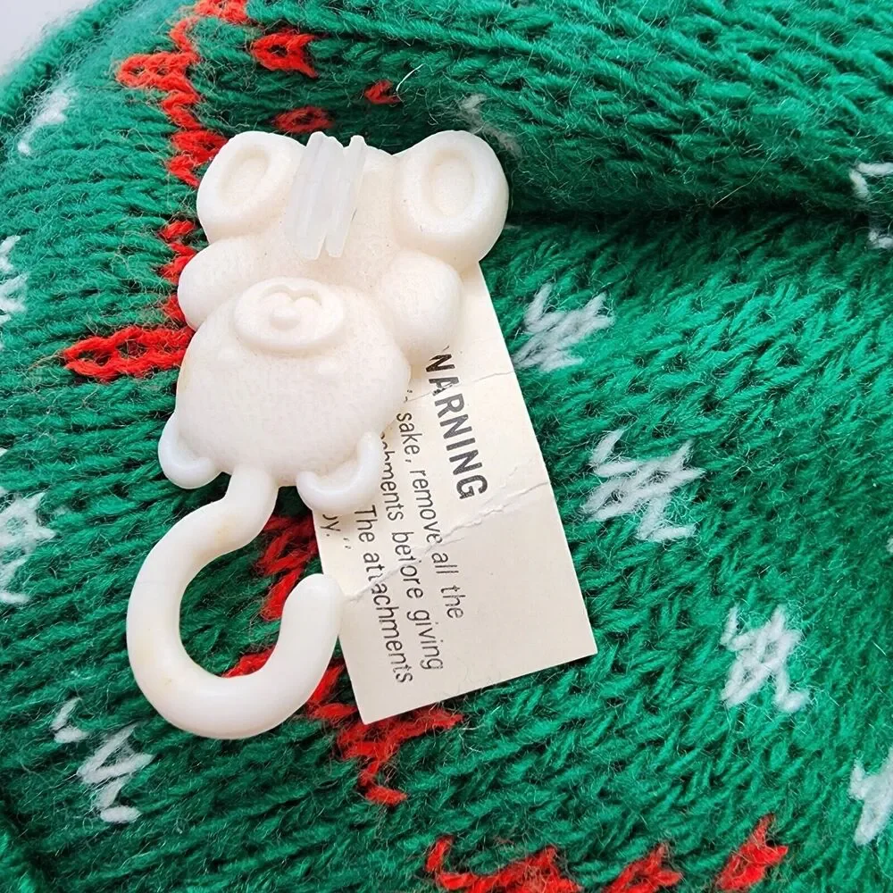 Vintage 1988 Kmart Dan Dee Our Christmas Teddy Boy Bear Plush 21